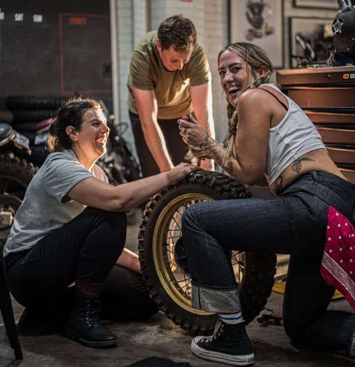 Workshop-tyre-change